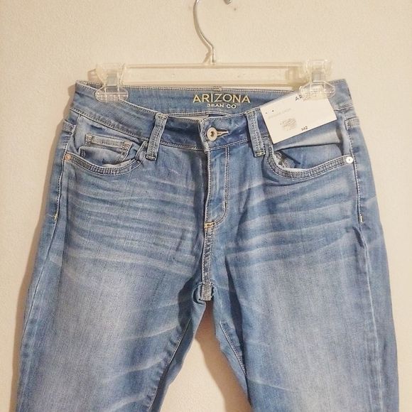 Arizona jean company crop jegging fraye… - Picture 4 of 6